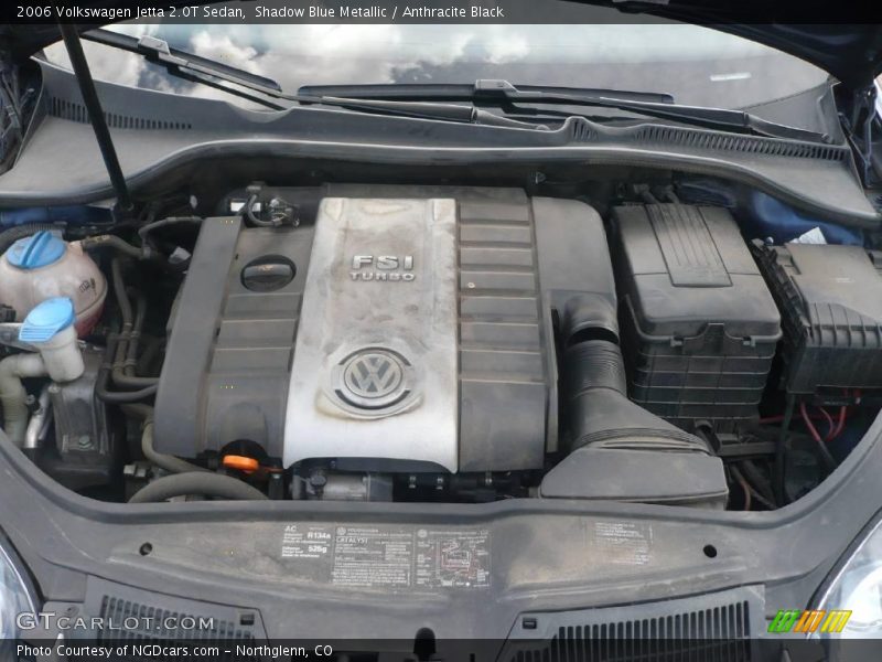 Shadow Blue Metallic / Anthracite Black 2006 Volkswagen Jetta 2.0T Sedan