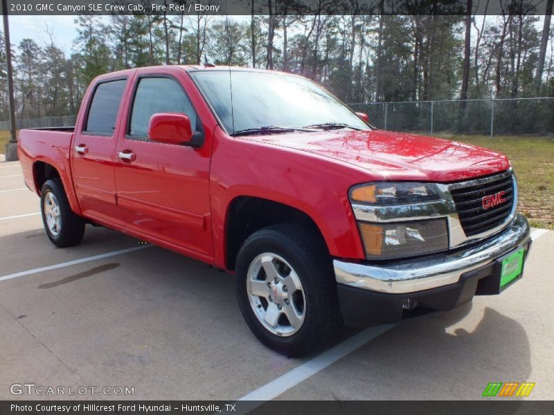 Fire Red / Ebony 2010 GMC Canyon SLE Crew Cab