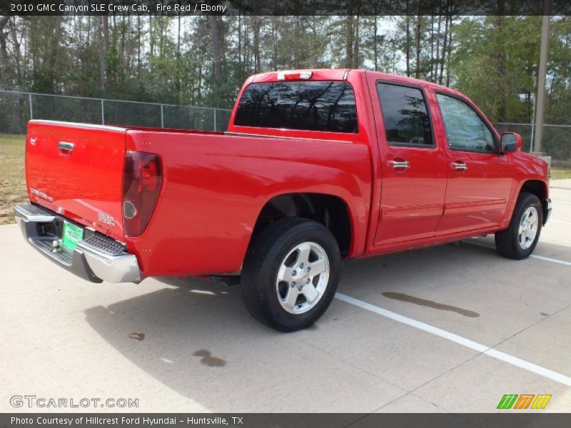 Fire Red / Ebony 2010 GMC Canyon SLE Crew Cab