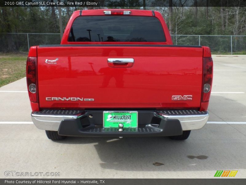 Fire Red / Ebony 2010 GMC Canyon SLE Crew Cab