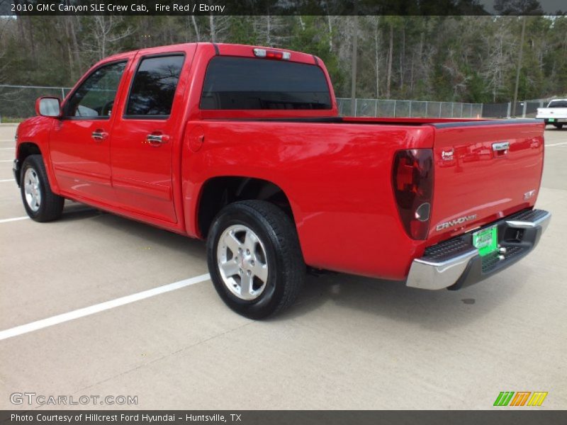 Fire Red / Ebony 2010 GMC Canyon SLE Crew Cab