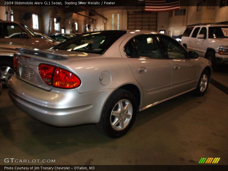 Sterling Silver Metallic / Pewter 2004 Oldsmobile Alero GL1 Sedan
