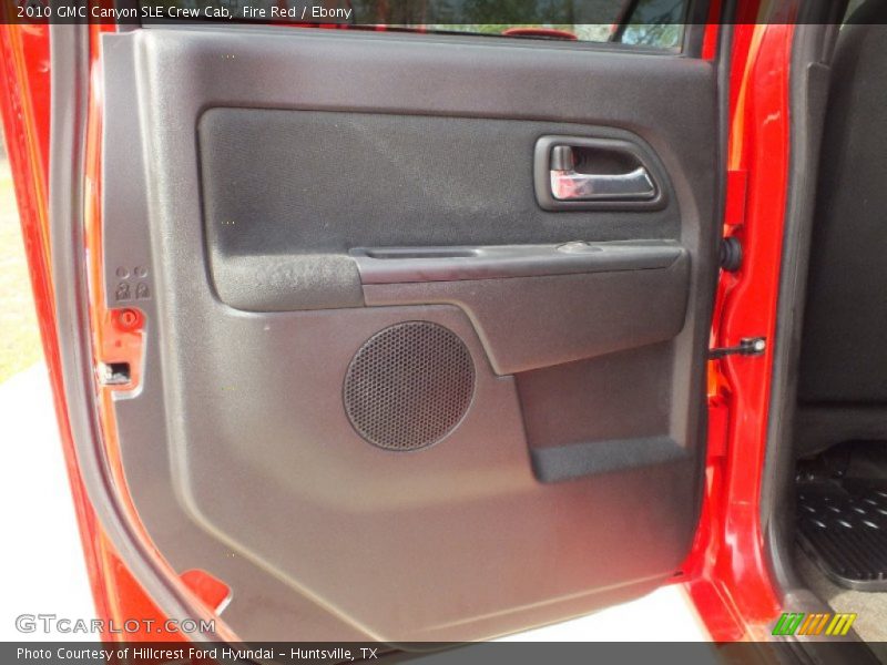 Fire Red / Ebony 2010 GMC Canyon SLE Crew Cab