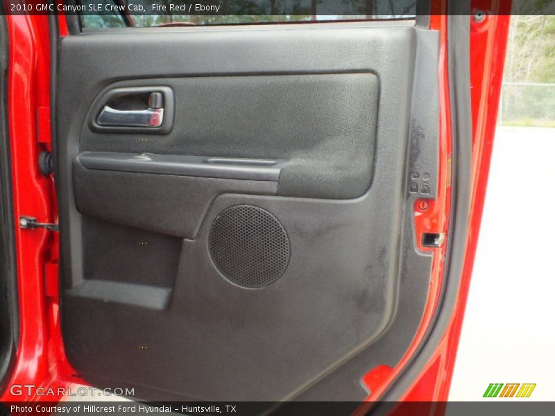 Fire Red / Ebony 2010 GMC Canyon SLE Crew Cab