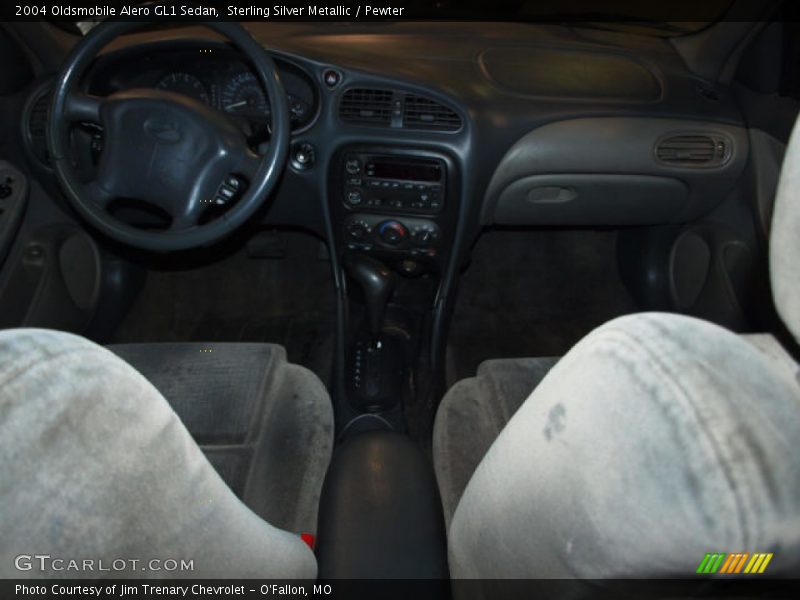 Sterling Silver Metallic / Pewter 2004 Oldsmobile Alero GL1 Sedan
