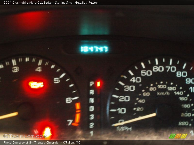 Sterling Silver Metallic / Pewter 2004 Oldsmobile Alero GL1 Sedan