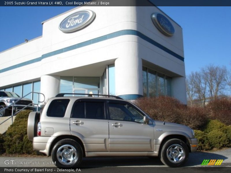 Cool Beige Metallic / Beige 2005 Suzuki Grand Vitara LX 4WD