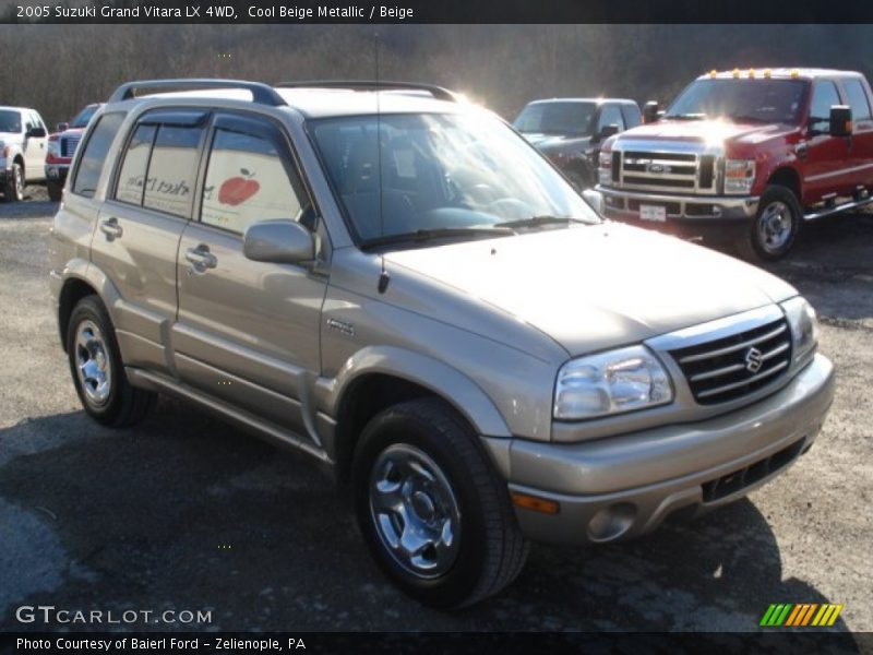Cool Beige Metallic / Beige 2005 Suzuki Grand Vitara LX 4WD