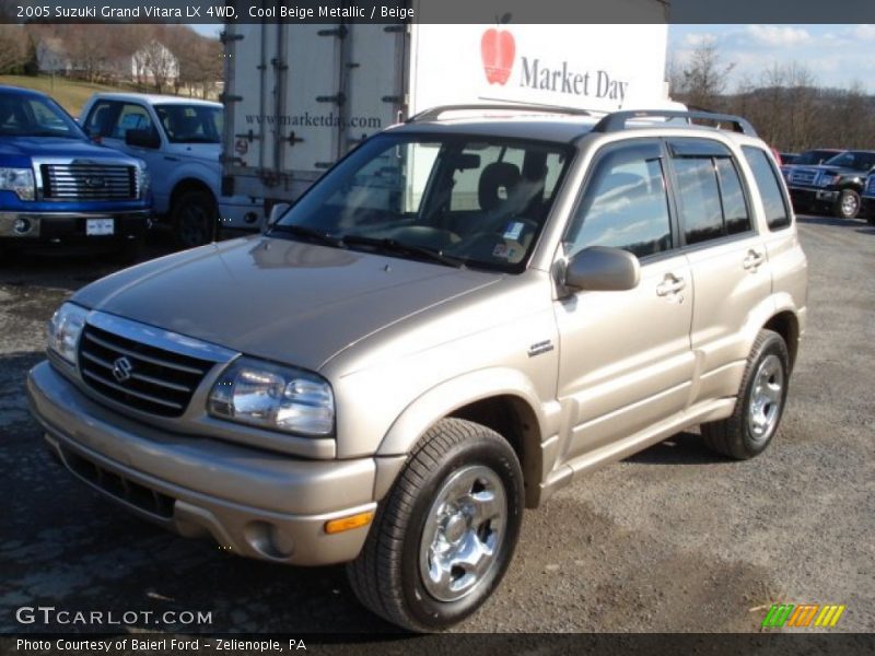 Cool Beige Metallic / Beige 2005 Suzuki Grand Vitara LX 4WD