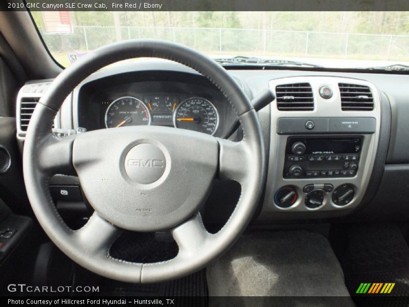 Fire Red / Ebony 2010 GMC Canyon SLE Crew Cab