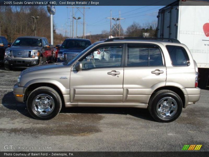 Cool Beige Metallic / Beige 2005 Suzuki Grand Vitara LX 4WD