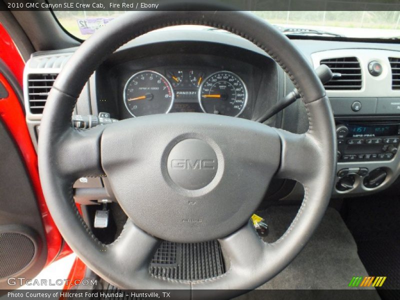 Fire Red / Ebony 2010 GMC Canyon SLE Crew Cab