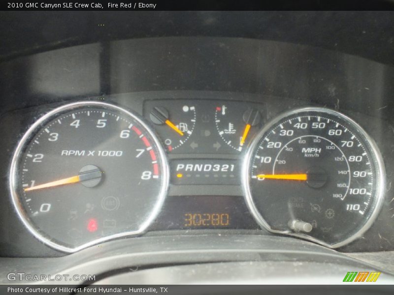 Fire Red / Ebony 2010 GMC Canyon SLE Crew Cab