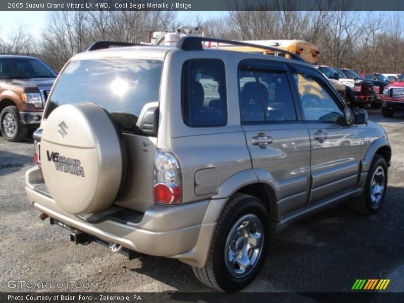 Cool Beige Metallic / Beige 2005 Suzuki Grand Vitara LX 4WD