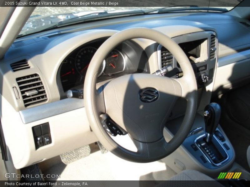 Cool Beige Metallic / Beige 2005 Suzuki Grand Vitara LX 4WD