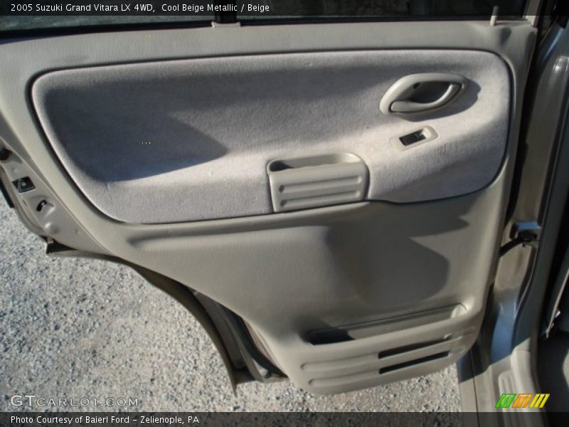 Cool Beige Metallic / Beige 2005 Suzuki Grand Vitara LX 4WD