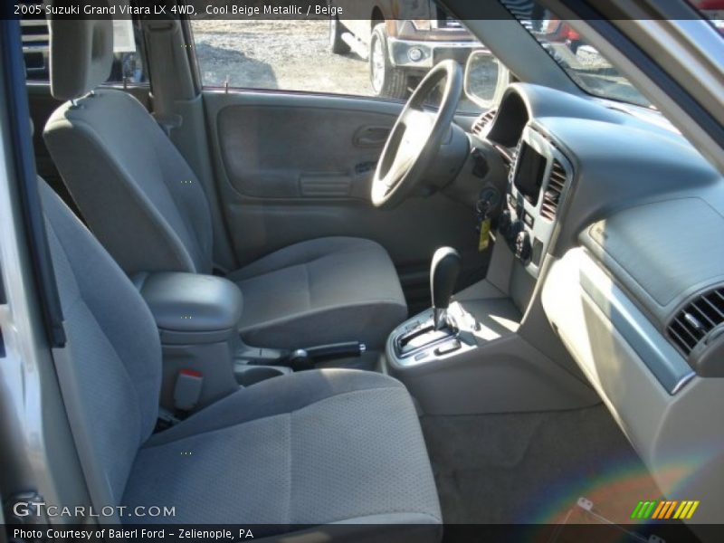 Cool Beige Metallic / Beige 2005 Suzuki Grand Vitara LX 4WD