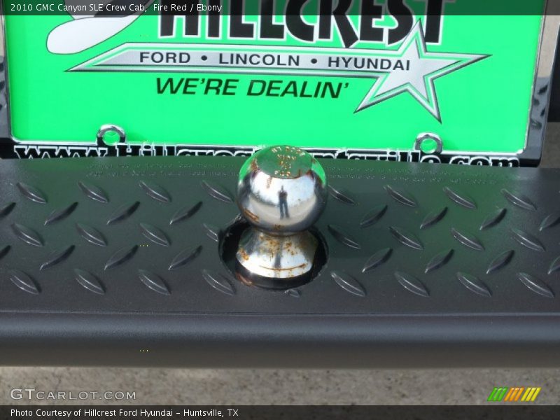 Fire Red / Ebony 2010 GMC Canyon SLE Crew Cab