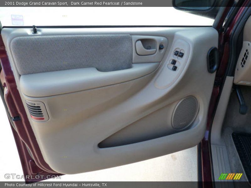 Dark Garnet Red Pearlcoat / Sandstone 2001 Dodge Grand Caravan Sport