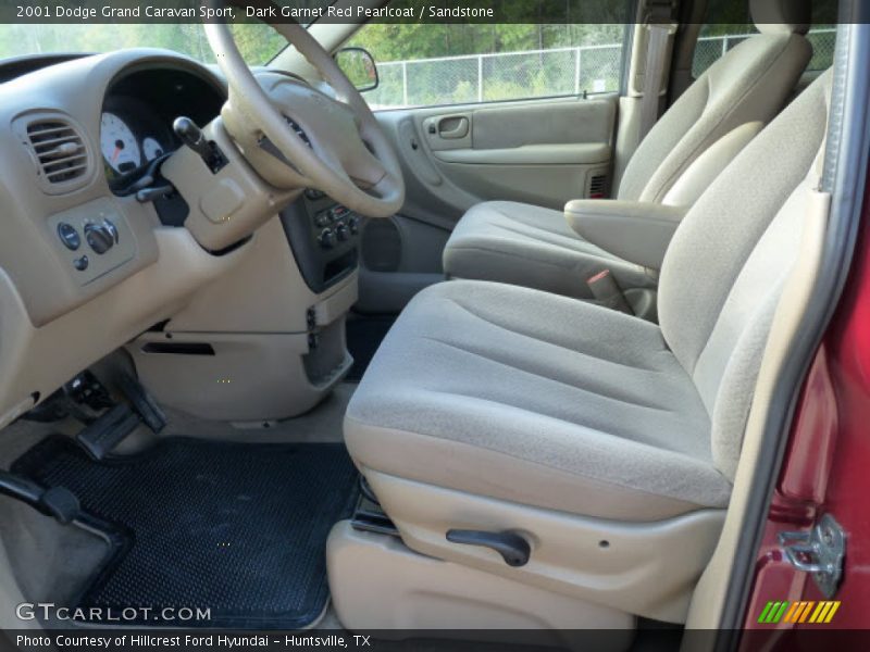 Dark Garnet Red Pearlcoat / Sandstone 2001 Dodge Grand Caravan Sport