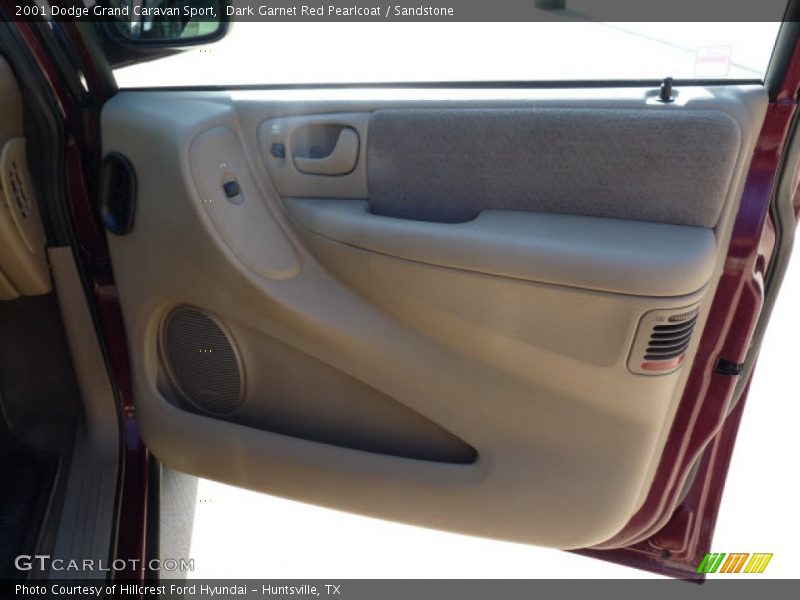 Dark Garnet Red Pearlcoat / Sandstone 2001 Dodge Grand Caravan Sport