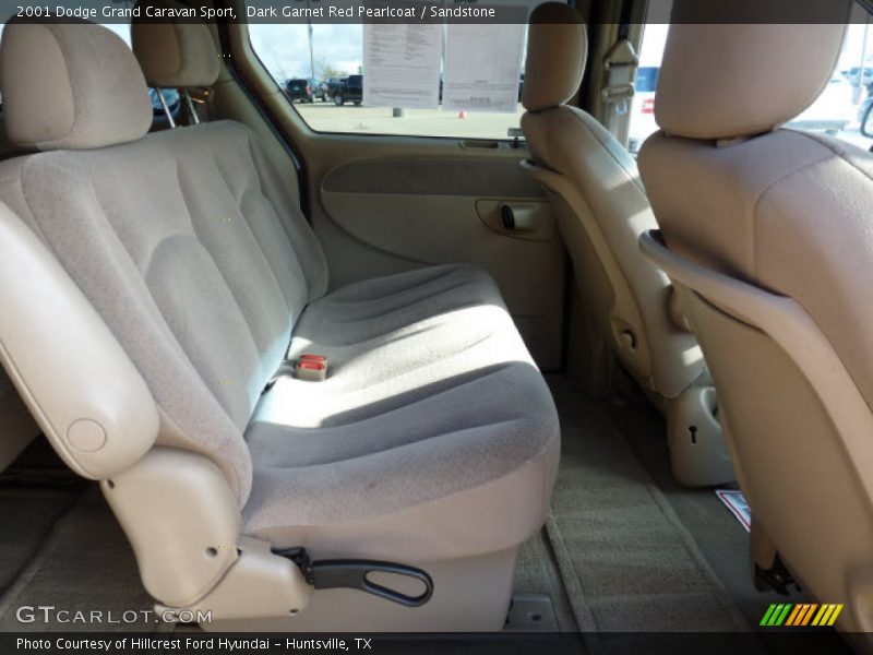 Dark Garnet Red Pearlcoat / Sandstone 2001 Dodge Grand Caravan Sport