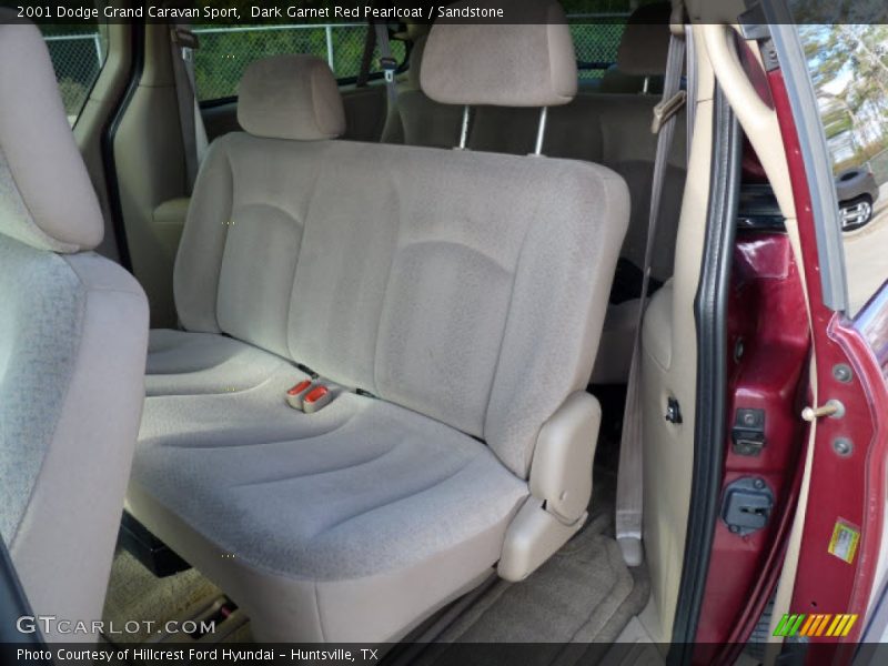 Dark Garnet Red Pearlcoat / Sandstone 2001 Dodge Grand Caravan Sport