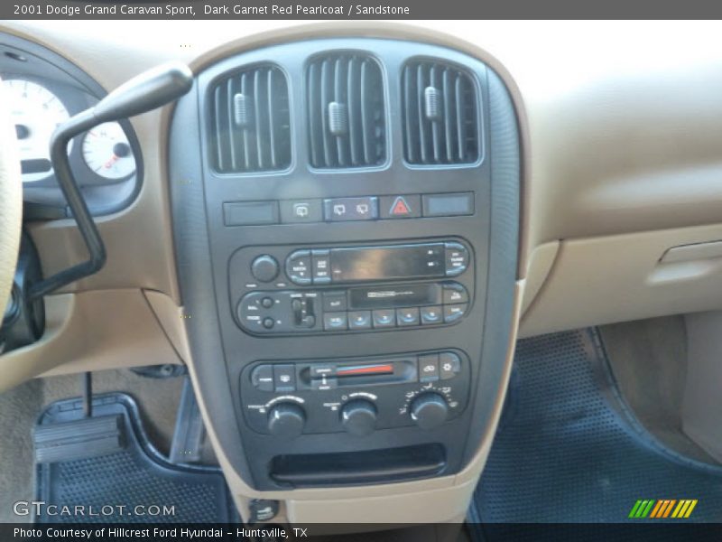 Dark Garnet Red Pearlcoat / Sandstone 2001 Dodge Grand Caravan Sport