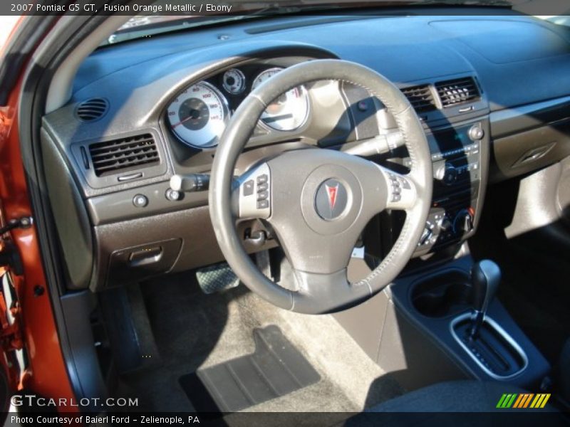 Fusion Orange Metallic / Ebony 2007 Pontiac G5 GT