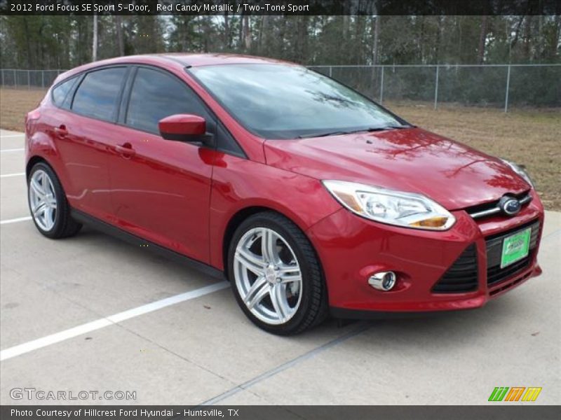 Red Candy Metallic / Two-Tone Sport 2012 Ford Focus SE Sport 5-Door