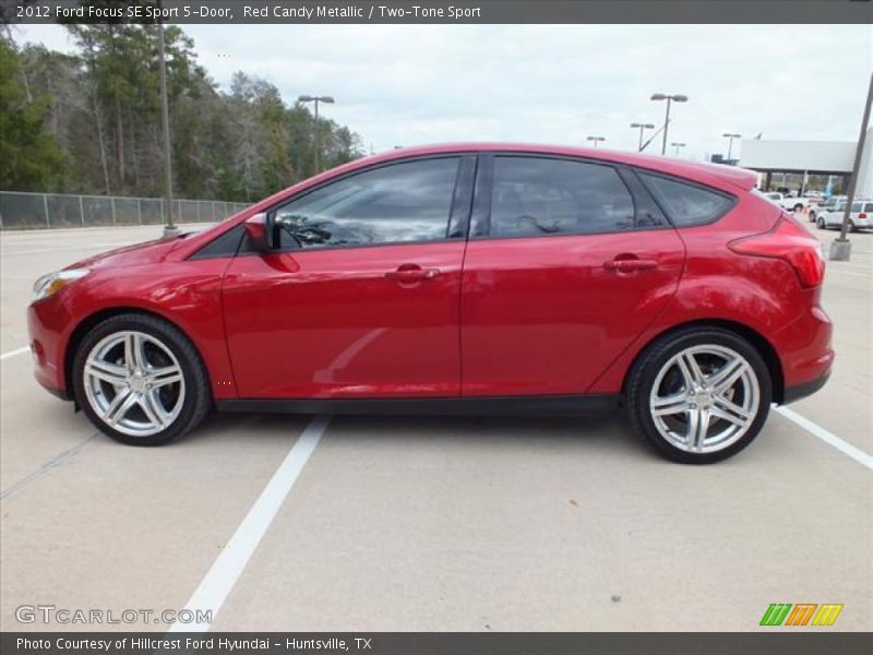  2012 Focus SE Sport 5-Door Red Candy Metallic