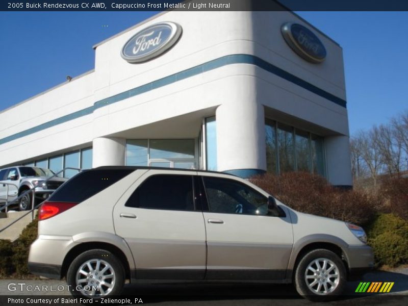Cappuccino Frost Metallic / Light Neutral 2005 Buick Rendezvous CX AWD