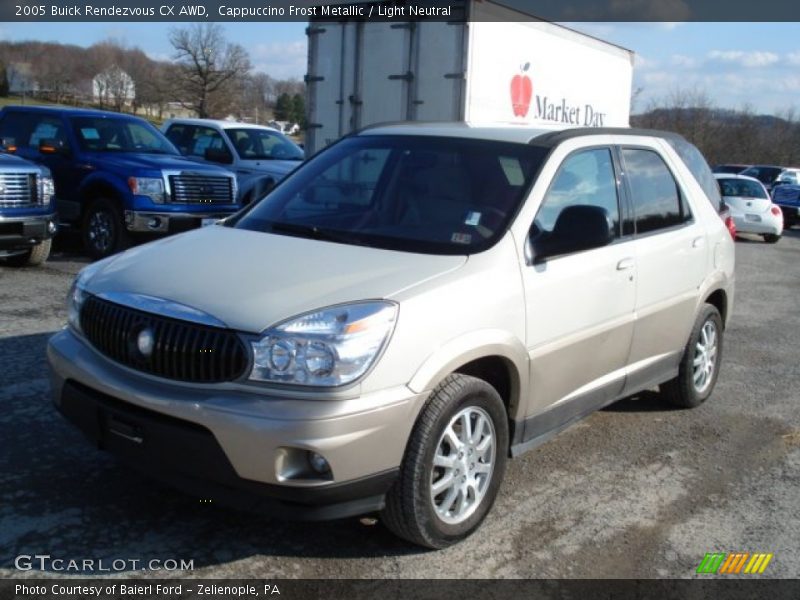 Cappuccino Frost Metallic / Light Neutral 2005 Buick Rendezvous CX AWD