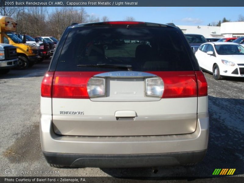Cappuccino Frost Metallic / Light Neutral 2005 Buick Rendezvous CX AWD