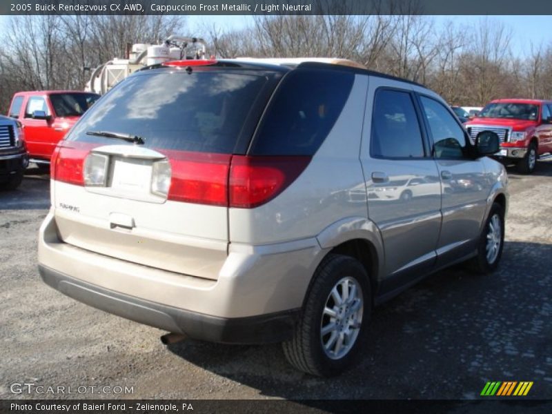 Cappuccino Frost Metallic / Light Neutral 2005 Buick Rendezvous CX AWD