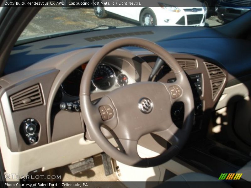 Cappuccino Frost Metallic / Light Neutral 2005 Buick Rendezvous CX AWD