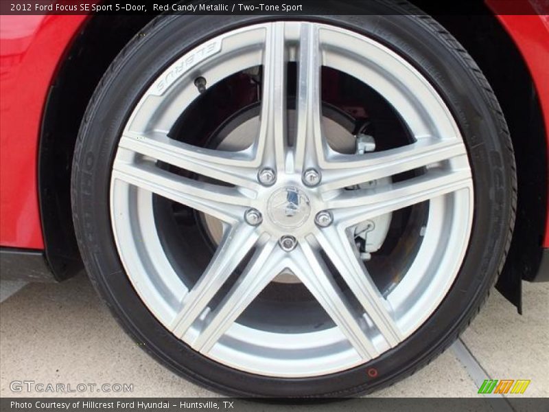 Custom Wheels of 2012 Focus SE Sport 5-Door