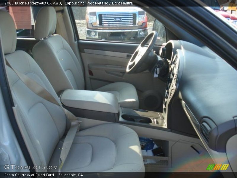 Cappuccino Frost Metallic / Light Neutral 2005 Buick Rendezvous CX AWD