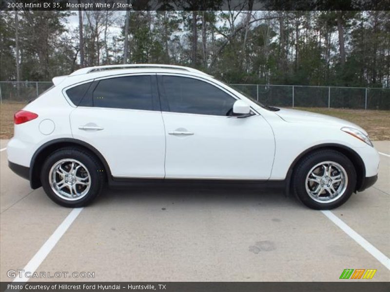 Moonlight White / Stone 2008 Infiniti EX 35