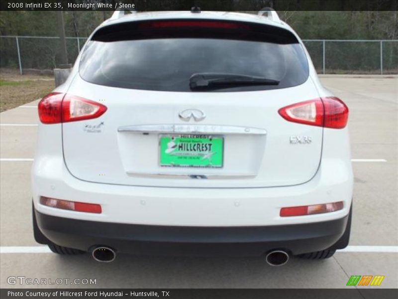Moonlight White / Stone 2008 Infiniti EX 35