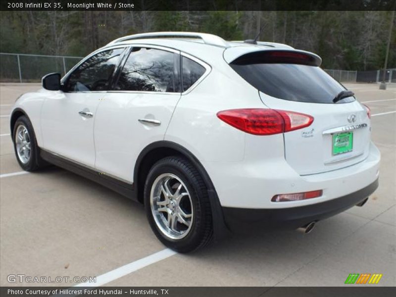 Moonlight White / Stone 2008 Infiniti EX 35