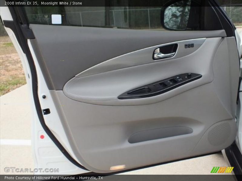 Moonlight White / Stone 2008 Infiniti EX 35