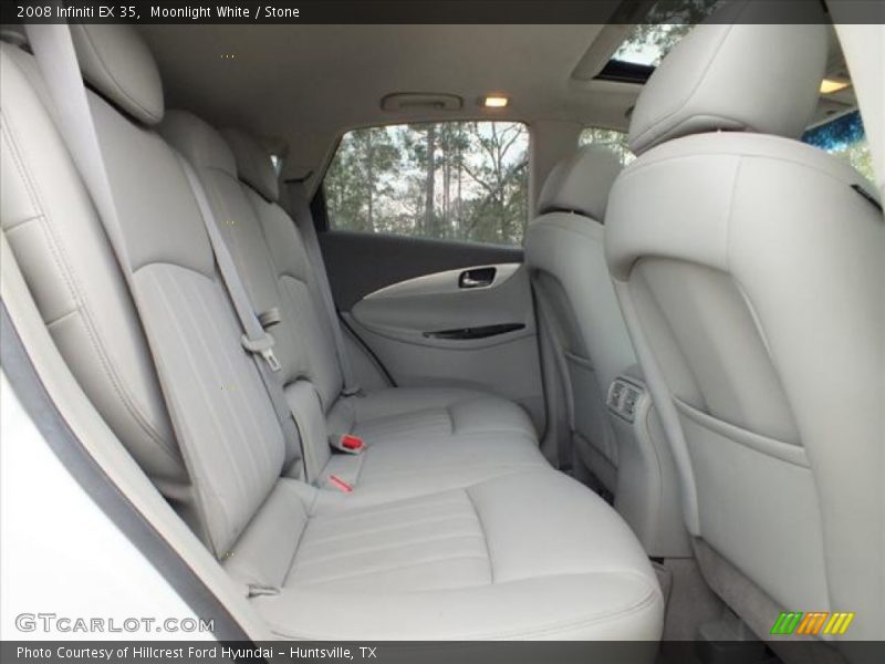 Moonlight White / Stone 2008 Infiniti EX 35