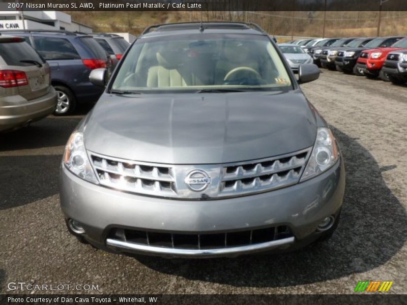 Platinum Pearl Matallic / Cafe Latte 2007 Nissan Murano SL AWD