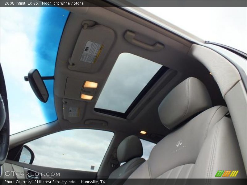 Moonlight White / Stone 2008 Infiniti EX 35