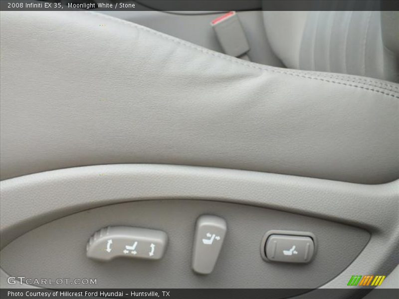 Moonlight White / Stone 2008 Infiniti EX 35