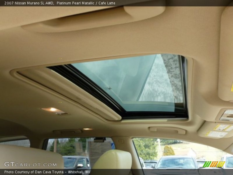 Platinum Pearl Matallic / Cafe Latte 2007 Nissan Murano SL AWD