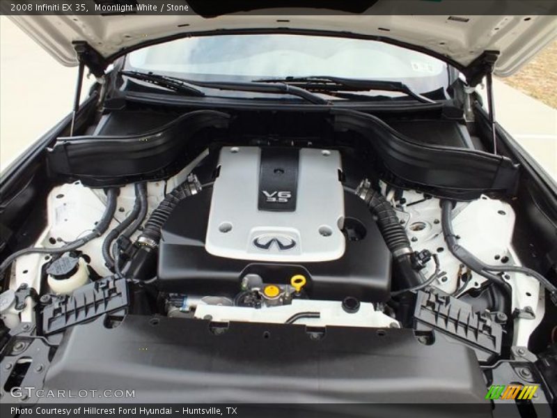 Moonlight White / Stone 2008 Infiniti EX 35