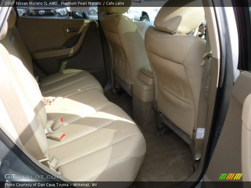 Platinum Pearl Matallic / Cafe Latte 2007 Nissan Murano SL AWD