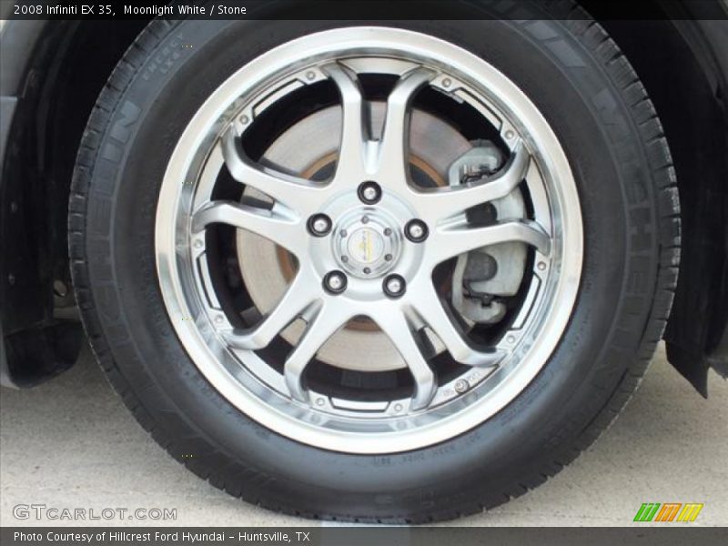 Moonlight White / Stone 2008 Infiniti EX 35